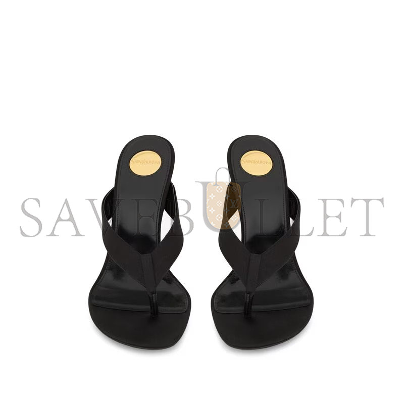 YSL OPYUM MULES IN SATIN CREPE 8629419QNCV1000
